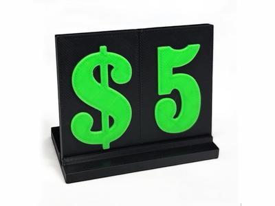 Modular Price Tags
