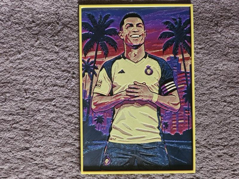 Cristiano Ronaldo - GTA VI Style - HueForge