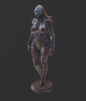 FUTURISTIC WOMAN CHARACTER COLLECTION 1280