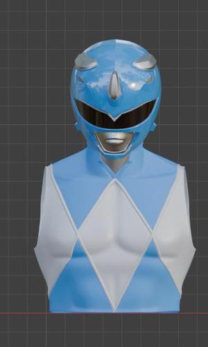 BUST BLUE RANGER FORTNITE