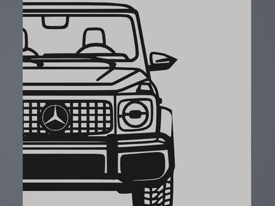 (Mercedes-Benz G63 AMG) G-Wagon Silhouette