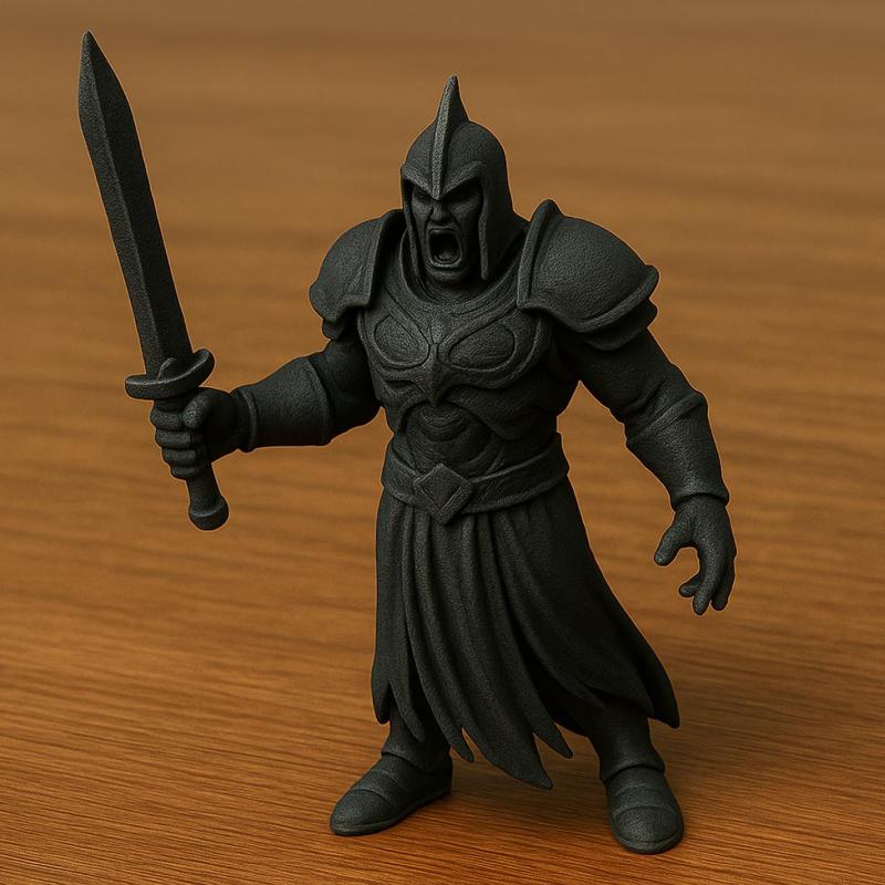Black Knight Figurine