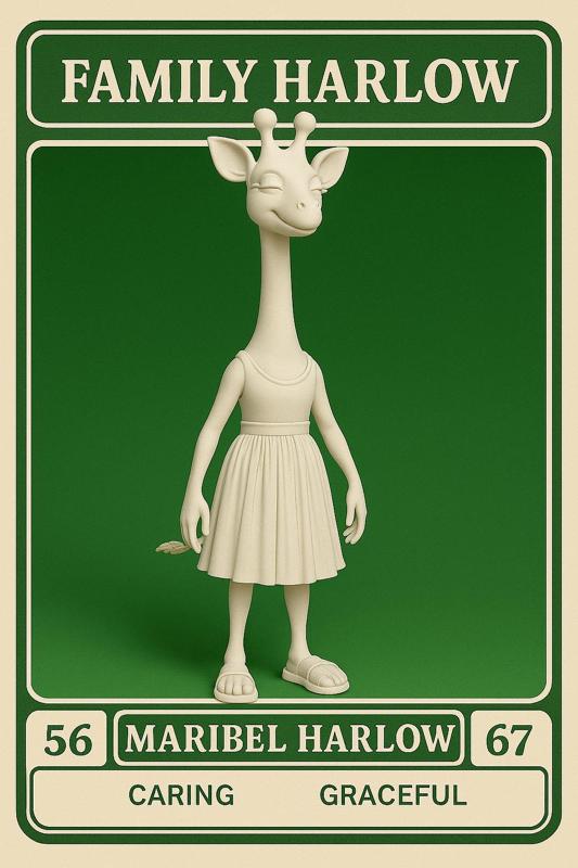 Maribel Harlow Family - Flownimal STL file