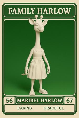 Maribel Harlow Family - Flownimal STL file