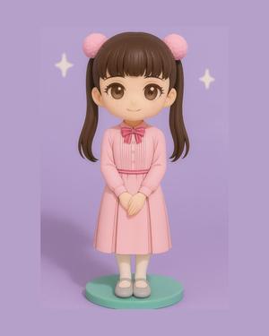 karen ichijo - migi to dali anime chibi
