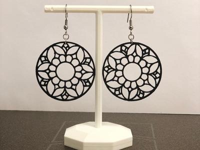 Flower earrings vol.2  no AMS, 0,4 mm nozzle