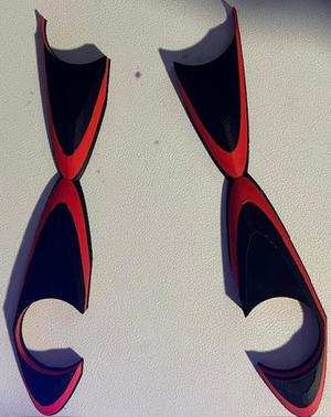 Cone of shame pinewood derby fenders