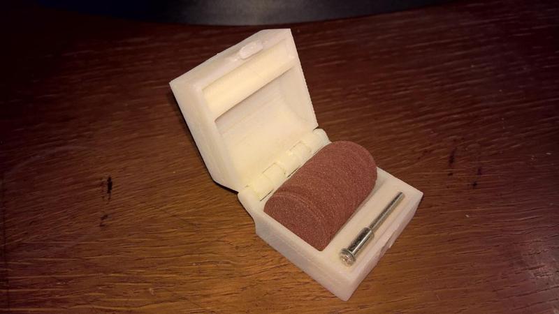 Dremel cutting disk box - single print