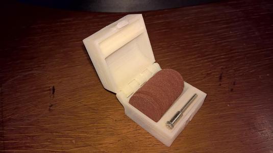 Dremel cutting disk box - single print