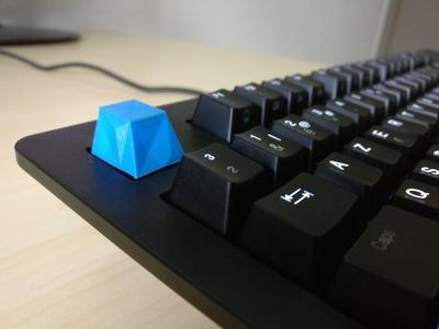 "Low-poly" Cherry MX keycap