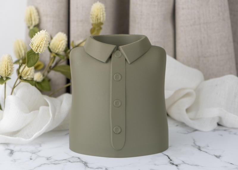 Shirt Planter – Stylish Plant Pot – Unique Home Decor