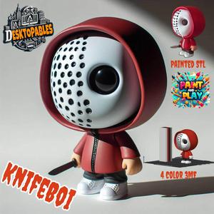 Knifeboi -  Chibi Halloween Slasher (4-Color AMS & STL) 🔪