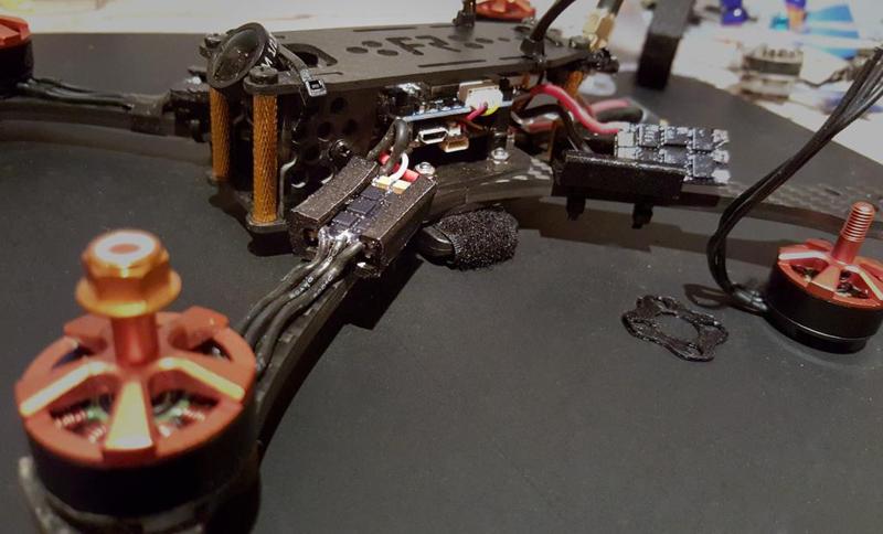 Aikon and X-Racer ESC Guard/Protector for the FloRotors Roosh 