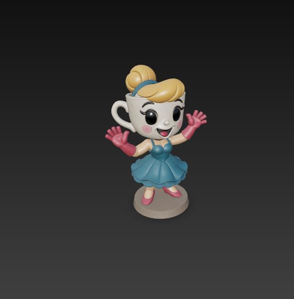 Ballerina Capuchina estilo Cenicienta