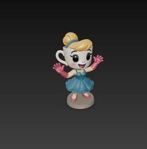 Ballerina Capuchina estilo Cenicienta