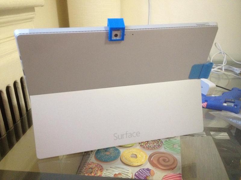 Microsoft Surface Pro 3 rear camera clip to fix the focus