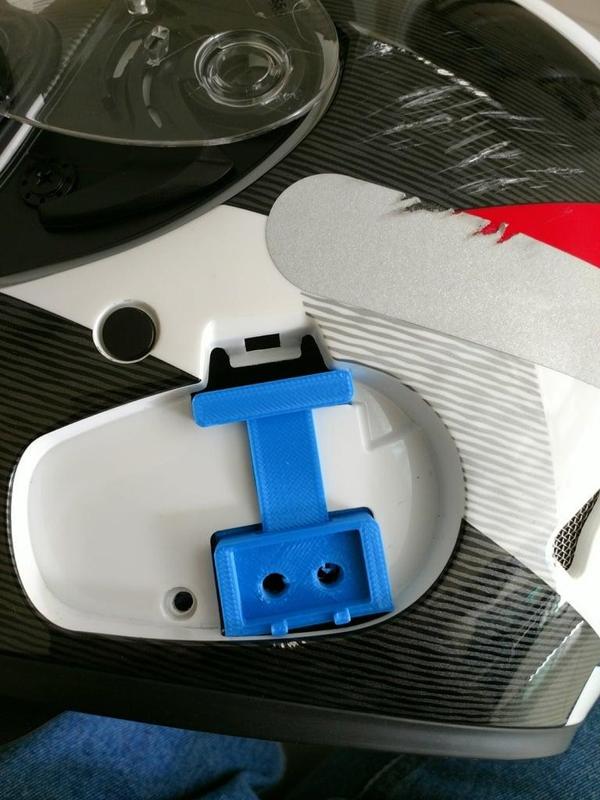 Intercom V6 bracket for Bell Qualifier Helmets