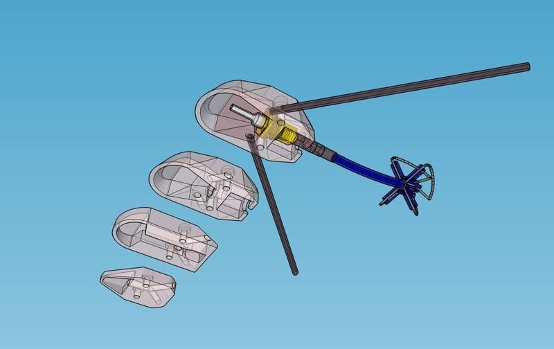 Vortex 250 pro antenna rear mounts