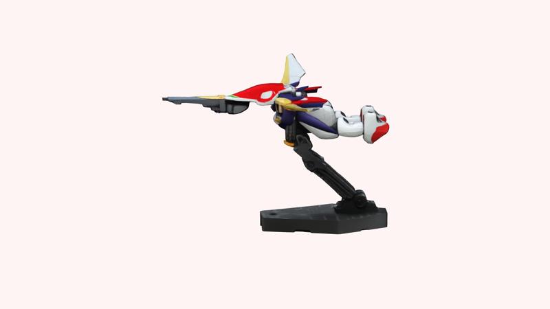 Gundam flying figure