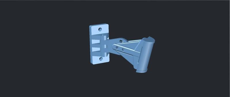 Ubiquiti wall support