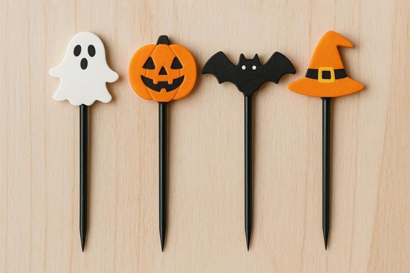 THEMED SNACK STICKS - PUMPKIN - WITCH