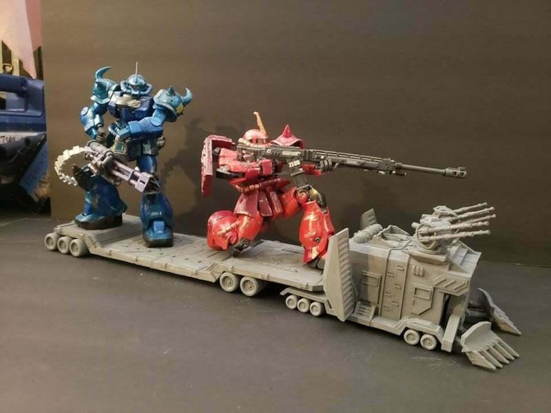 1/100 Gundam Samson Truck