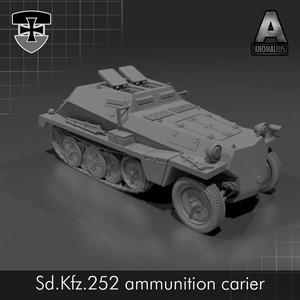 Sd.Kfz.252 ammunition carier