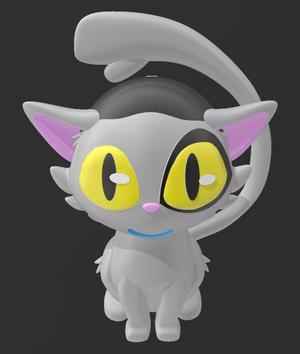 Suporte Alexa Echo Dot 4a e 5a Geração Suzume Daijin Cat