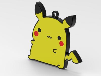 Keychain PIKACHU CHIBI