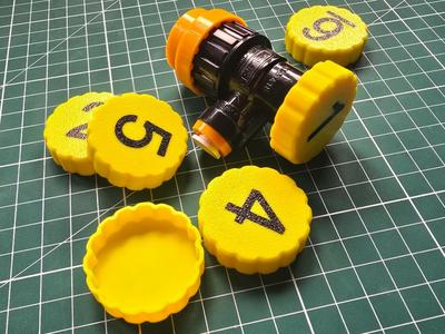 Numbered flow control ball lock disconnect