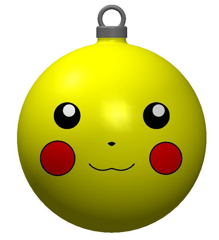 POKEMON - CHRISTMAS ORNAMENT PIKACHU
