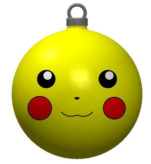 POKEMON - CHRISTMAS ORNAMENT PIKACHU