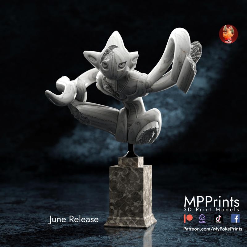 Deoxys Attack- Legendary bust