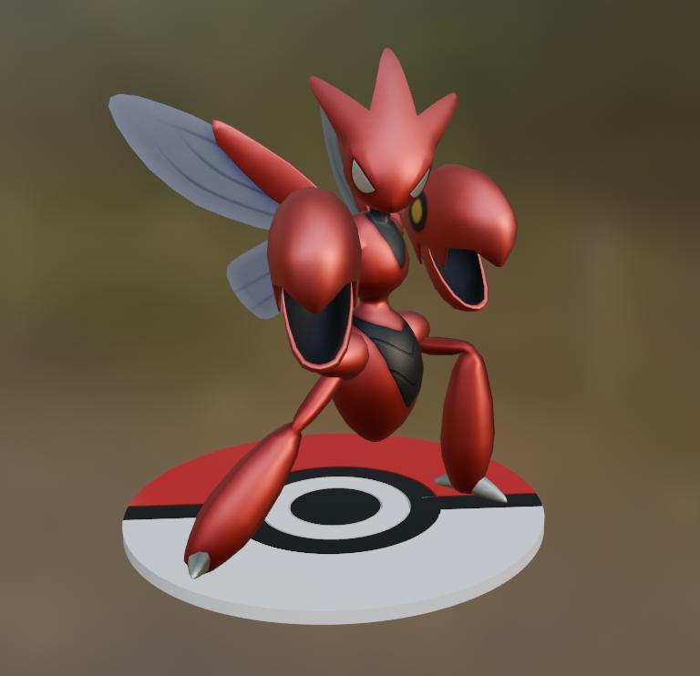 SCIZOR - JAB POSE!