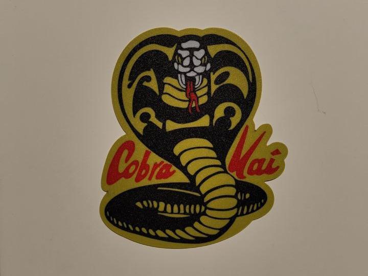 Cobra kai wall art