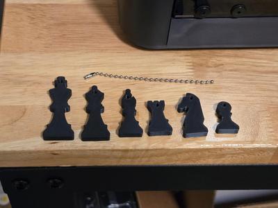 Chess Keychains