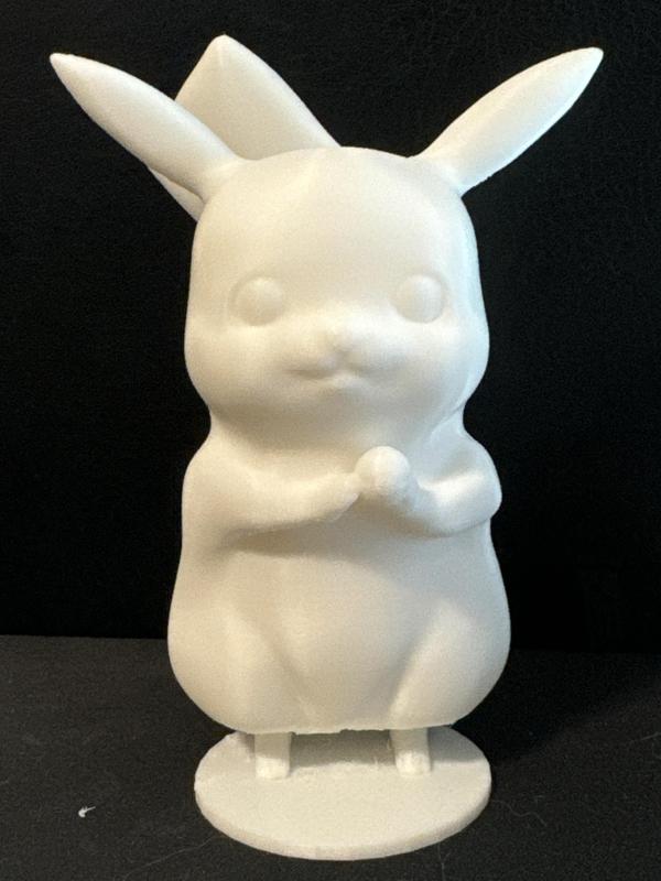 Pikachu Holding a Pokeball