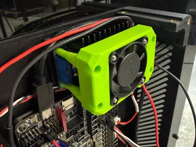 300W DC-DC 9A buck conventer cooling fan mount 