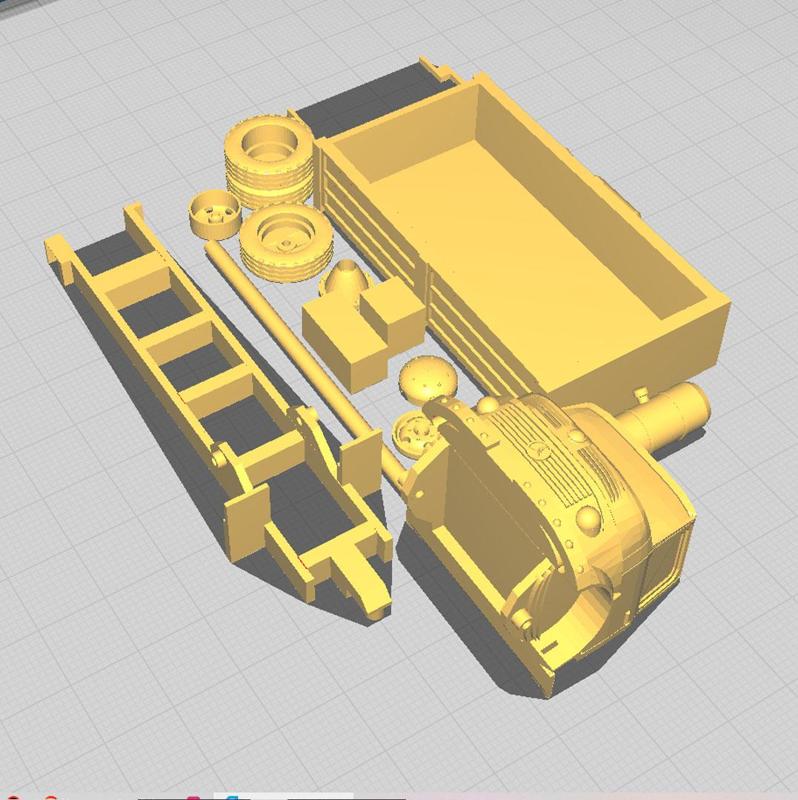 1114 cargo truck esc 1: 72