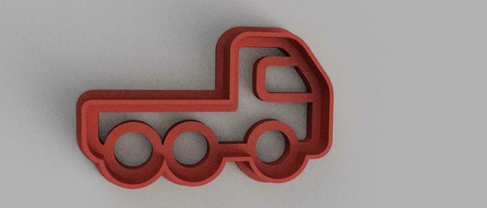 truck COOKIE CUTTER