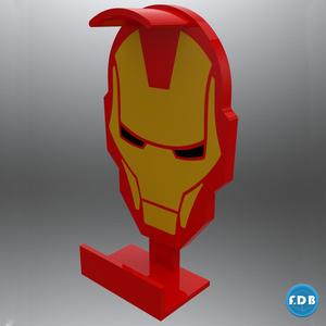 HEADPHONE WALL MOUNT - IRONMAN