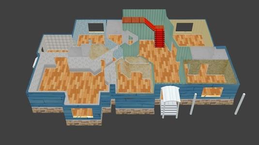 Hello Neighbor Announcement Trailer House - Floor 1