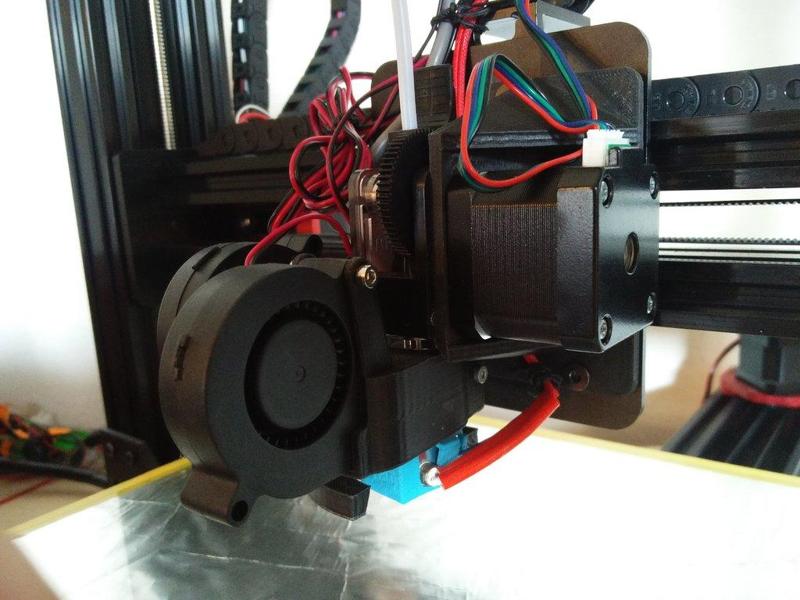 R.v. fanduct for TEVO Black Widow V4 blower fan