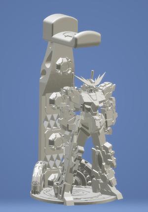 Gundam Phenex Headphonestand