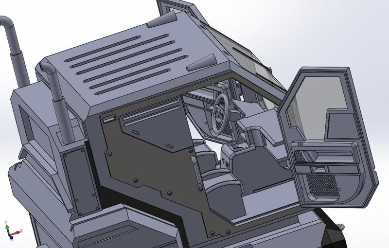 halo reach truck hc 1500 rc body scale 1/18