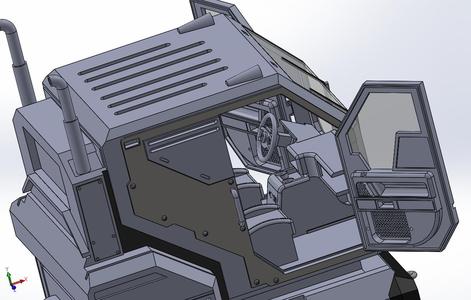 halo reach truck hc 1500 rc body scale 1/18