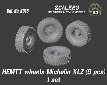 HEMTT M977 wheels - Michelin XZL