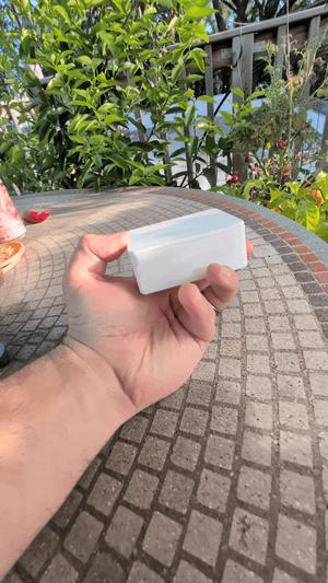 Storage Box with Snap-In Sliding Lid