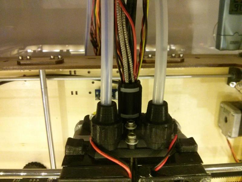 Tube Collar Locks Dust Filter Plate