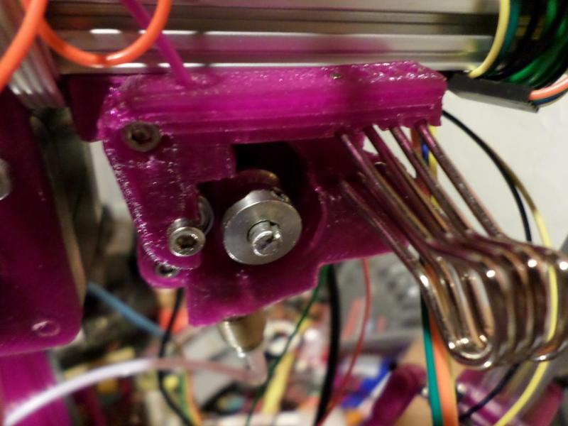 Minimal MK7, 623 Bearing, Binder Clip Extruder